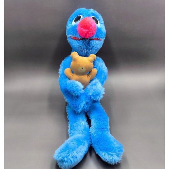 Rare Hasbro Softies Sesame Street Grover 